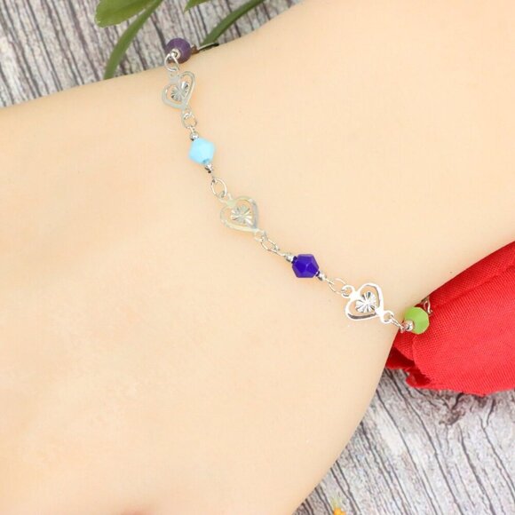 "Trendy Handmade Bracelet – A Stylish Gift for Women & Girls, MAR091530 - Picture 3 of 10